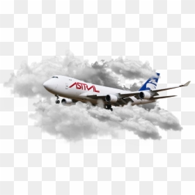 Boeing 747-400, HD Png Download - airliner png