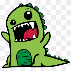Clipart Cartoon Dinosaur, HD Png Download - crying troll face png