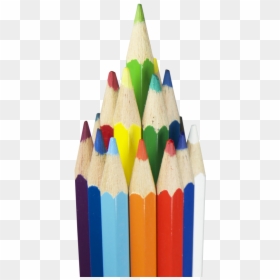 Colored Pencils Transparent Png, Png Download - color pencil png