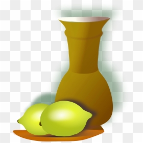 Vase, HD Png Download - lemonade clipart png