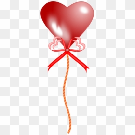 Heart Balloon No Background, HD Png Download - orange balloons png