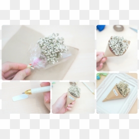 Mini Baby Breath Bouquet, HD Png Download - babys breath png