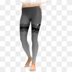 Leggings, HD Png Download - fish net png