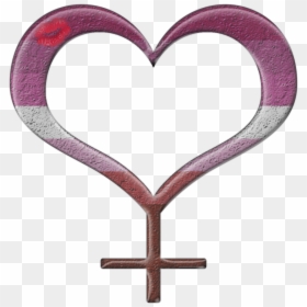 Just Married Mrs And Mrs, HD Png Download - lesbian symbol png