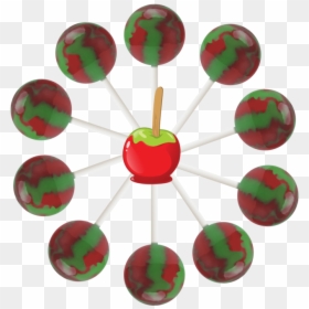Teardrop Park Planting Plan, HD Png Download - candy apple png