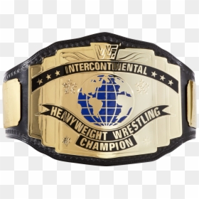 Intercontinental Championship Belt Buckle, HD Png Download - wwe belt png