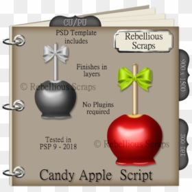 Psp9 Scripts Bomb, HD Png Download - candy apple png