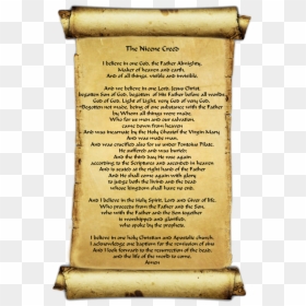 Old Paper, HD Png Download - parchment scroll png