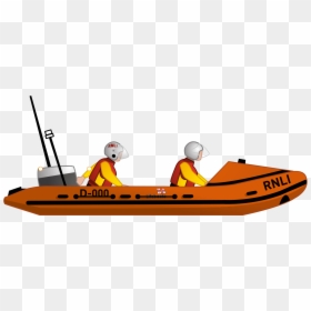 Inshore Lifeboat, HD Png Download - lifeboat png