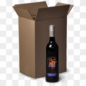 Wine Bottle, HD Png Download - cardboard sign png