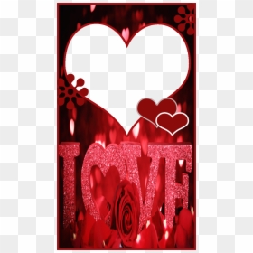 Happy Valentine Day Shayari, HD Png Download - love frame png