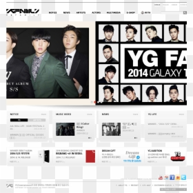 Yg Entertainment Family 2014, HD Png Download - yg png