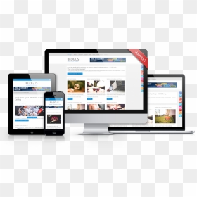 Blogus Joomla 3 Rwd Free Template Showcase - Web Design, HD Png Download - bootstrap png