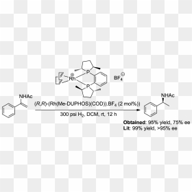 Asymmetric Hydrogenation H2 Rh, HD Png Download - bf4 png