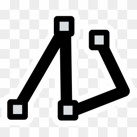 Primary Tool Polyline Clip Arts - Polygonal Chain, HD Png Download - clipboard icon png