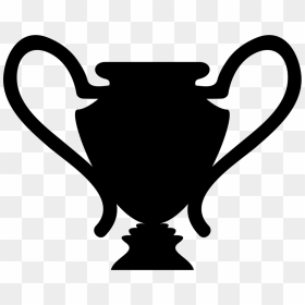 Trophy Black Silhouette Comments - Trofeo Blanco Y Negro, HD Png Download - trofeo png