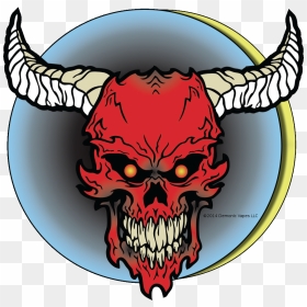 Demon - Skull, HD Png Download - demonic png