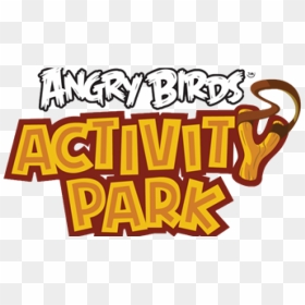 Angry Birds Activity Park Logo - Angry Bird Park Logo, HD Png Download - angry birds slingshot png