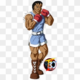 Boxing Players Cartoon Png, Transparent Png - balrog png