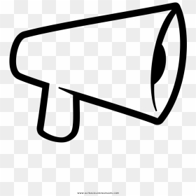 Megaphone Coloring Page, HD Png Download - megafono png