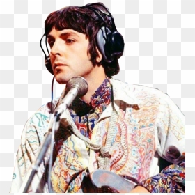 Paul Mccartney Beatles Singing All You Need, HD Png Download - paul mccartney png