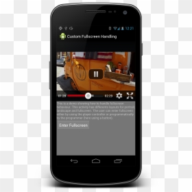 Youtube Android Player Api, HD Png Download - youtube player png