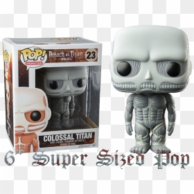 Colossal Titan Funko, HD Png Download - colossal titan png