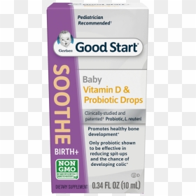 Gerber Good Start Vitamin D & Probiotic Drops - Gerber Probiotics With Vitamin D, HD Png Download - seemsgood png