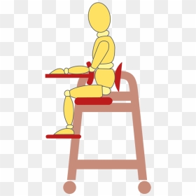 Transparent Sitting Up Straight Clipart - Sitting, HD Png Download - tobi png
