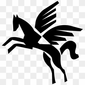 Vector Illustration Of Pegasus Winged Divine Stallion, HD Png Download - stallion png