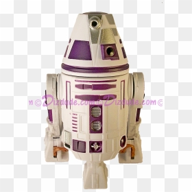 R4 White & Purple ~ Disney Star Wars Astromech Build, HD Png Download - star wars droid png