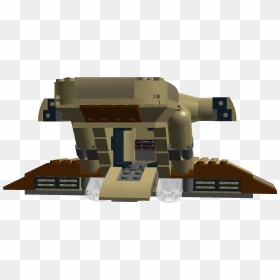 The Big Upper Turret Also Has An Hatch On The Top So - Gun Turret, HD Png Download - star wars droid png