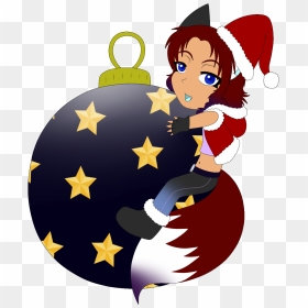Tobi Christmas Ball Chibi - Cartoon, HD Png Download - tobi png