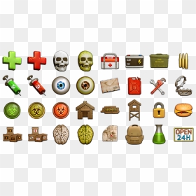 Zombie Icons - Zombie Game Icons, HD Png Download - zombie icon png
