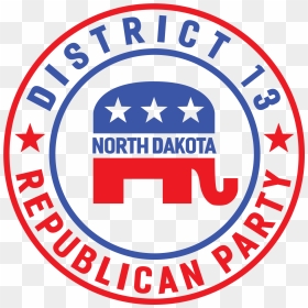 District 13 Republican Party - District Rep Logo, HD Png Download - republican symbol png
