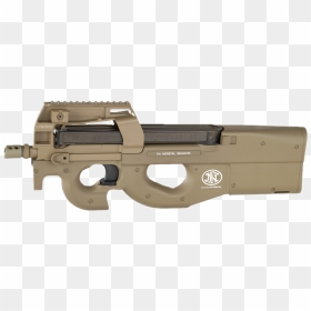 #p90 #smg #gun #freetoedit - Tan Fn Herstal P90, HD Png Download - p90 png