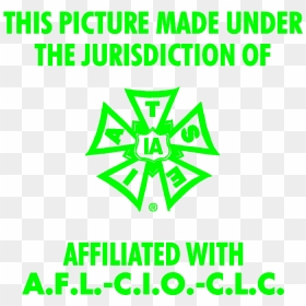 Iatse Logo Green - Graphic Design, HD Png Download - iatse png