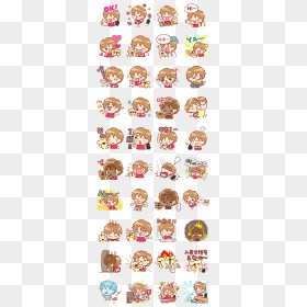 Download Sana Sticker Line And Use On Whatsapp - Bearded Dragon Cute Drawings, HD Png Download - sana png