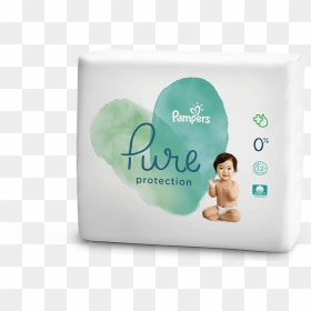 Pampers Pure Protection - Pampers Pure Diapers, HD Png Download - pampers png