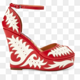 Ralph Lauren Gaiana Calfskin Wedge - Saw Blade, HD Png Download - caroline forbes png