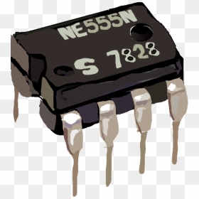 Electronic Device,passive Circuit Component,transistor - 555 Timer Ic Png, Transparent Png - transistor png