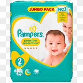 Pampers Nappies Size 2, HD Png Download - pampers png