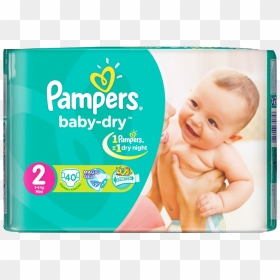 Pampers Baby Dry 2, HD Png Download - pampers png