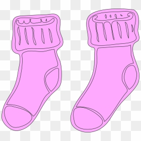 Pink Socks Clipart, HD Png Download - stockings png
