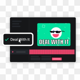 Turn A Video Or A Gif Into Your Favorite Meme In A - Graphic Design, HD Png Download - meme gif png