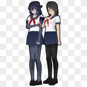 New Stockings By Aloholaart - Yandere Simulator Stockings, HD Png Download - stockings png
