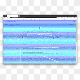 Google Chrome Blue Glitch, HD Png Download - glitch png transparent
