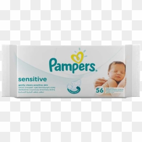 [suning Tesco] Pampers Baby Wipes Sensitive Skin Series - Bar Soap, HD Png Download - pampers png