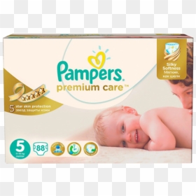 Pampers Premium Care 5, 88 Nappies"     Data Rimg="lazy"  - Pampers Size 2 Nappies, HD Png Download - pampers png