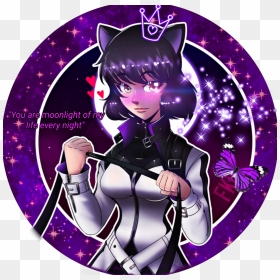 Plz Put In Comments If You Will Use This Icon - Cartoon, HD Png Download - rwby blake png
